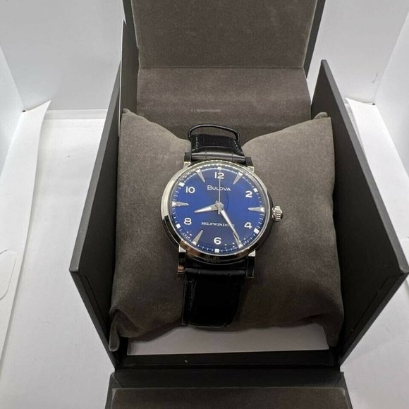 Bulova Other - Bulova Men’s Automatic Clipper Blue Dial Mechanical (Automatic) Watch - 96A242